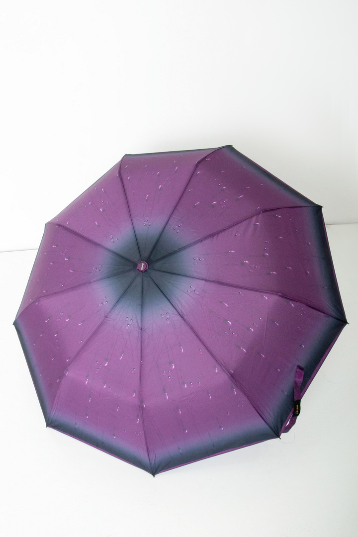 Жіноча парасолька-напівавтомат "Краплі"